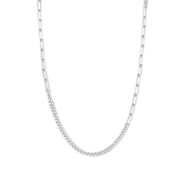 Zilveren Collier met Schakels 4,7 mm 82 cm