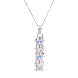 Frou Frou Gekleurde Glaskristallen Ketting van Spark Jewelry