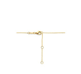 Gouden Collier Kleurstenen 0,9 mm 42 – 44 – 46 cm