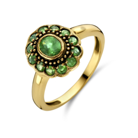 Gouden Ring Smaragd