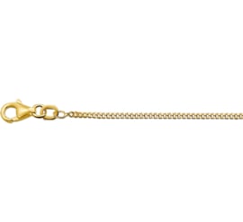 Elegant Gouden Gourmet Collier | Dikte: 1,6mm Lengte: 60cm