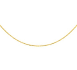 Goudkleurige Ovale GraveerHanger met Ketting van Zilver | Logo / lijntekening