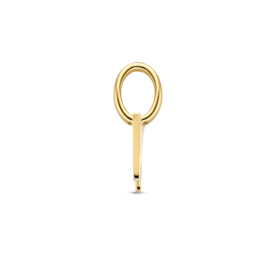 14K Geelgouden Hanger met Letter M