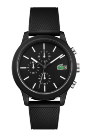 Lacoste Zwart Heren Horloge met Zwarte Horlogeband