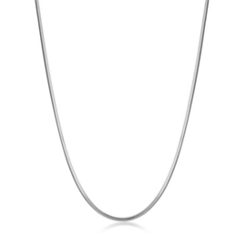 Gerhodineerd Zilveren Collier van Ania Haie 43 cm