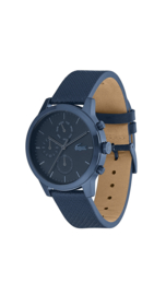Lacoste Donkerblauw Heren Horloge met Lederen Horlogeband