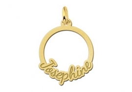 Names4ever Gouden Ronde Communie Hanger