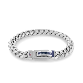 Tommy Hilfiger Edelstalen Schakelarmband voor Heren