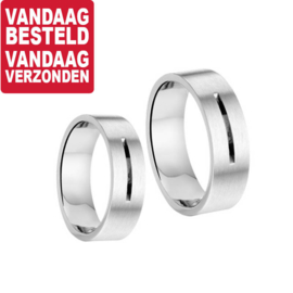 Relatie Ring van Edelstaal / Maat 20,5