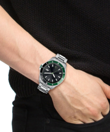 Lacoste Tiebreaker Zilverkleurige Horloge Heren LC2011129