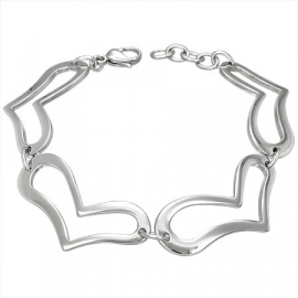 Schakel armbanden voor dames / LOVE SKU21236