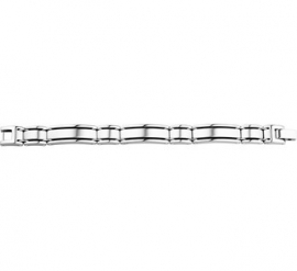 Glanzende Elegante Schakelarmband van Edelstaal | Lengte 21 cm