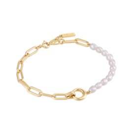 Ania Haie Pearl Power Armband 16,5 - 18,5 cm AH B043-02G