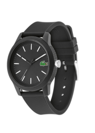 Lacoste Zwart Heren Horloge met Zwarte Horlogeband
