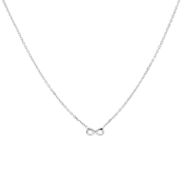 Zilveren Collier met Infinity Teken