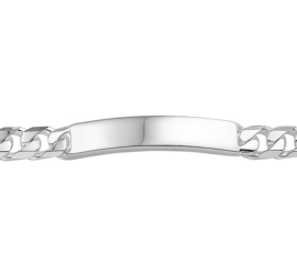 Graveer Armband Gourmet Plaat 8 mm | Lengte 21 cm