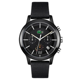 Lacoste 12.12 SOLAR Zwarte Horloge Heren LC2011115