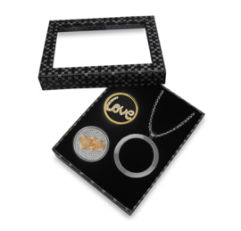 Zilverkleurige LOCKits 33mm Gift Set