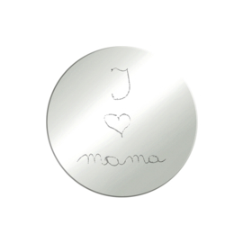 Zilveren Handschrift Munt van MY iMenso