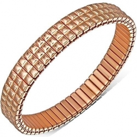 Rosé Goud Steel Stretch Armband SKU83467