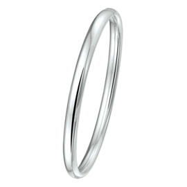 Stevige Bangle armband voor Dames van Zilver