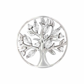 MY iMenso Tree of Life Deluxe Zilveren 33mm Insignia