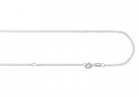 Zilveren Gourmet Collier Names4ever | Lengte: 45-50 cm