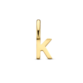 14K Geelgouden Hanger met Letter K