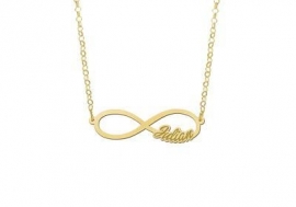 Names4ever Julian Model Infinity Ketting - Graveer Sieraad