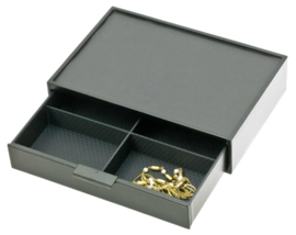 Zwarte Glamour Box met Ladevakken van Davidts