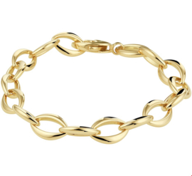 Robuuste Geelgouden Anker Armband