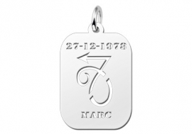 Names4ever Astrologie Steenbok Zilver Hanger ZHS010