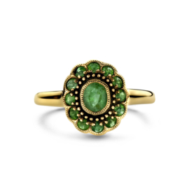 Gouden Ring Smaragd