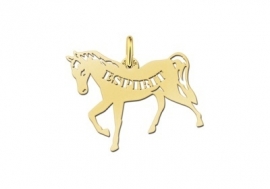 Names4ever Paard Naamhanger Goud GNDH003