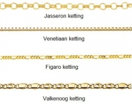 Names4ever Love Infinity Ketting van Goud - Graveer Sieraad