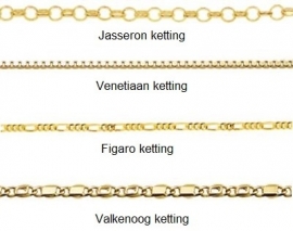Names4ever Infinity Hanger in goud met Zirkonia - Graveer Sieraad