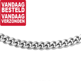 Gourmet Collier van Gepolijst Edelstaal | Lengte 45cm