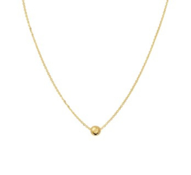 Gouden Bolletjes Collier voor Dames