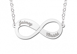 Names4ever Infinity Hanger Twee Namen