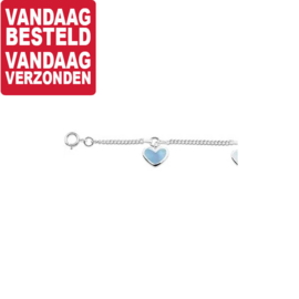 Armbandje voor Meisjes met Parelmoer Hartjes | Sale Sieraden