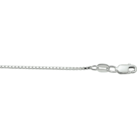 Venetiaans Collier van Zilver 1,3mm | Lengte 70cm