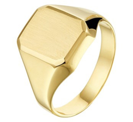 Gouden Zegelring - Graveer ring