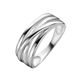 Prachtige Wave Ring van Zilver