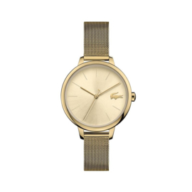 Lacoste Goudkleurig Cannes Horloge voor Dames