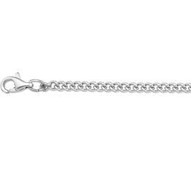 Geslepen Gourmet Collier 3,4mm van Edelstaal