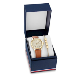 Tommy Hilfiger Horloge + Armband TH Giftset Essentials TH2770142