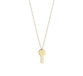 Gouden Sleutel Collier voor Dames