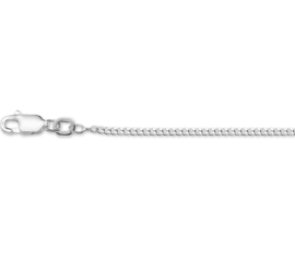 Gourmet Collier van Zilver | Dikte 1,8mm | Lengte 45cm