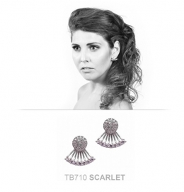 Queen Jewelry Zilveren Ear Jackets van Scarlet