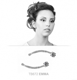 Queen Jewelry Zilveren Rechter Ear Cuff van Emma